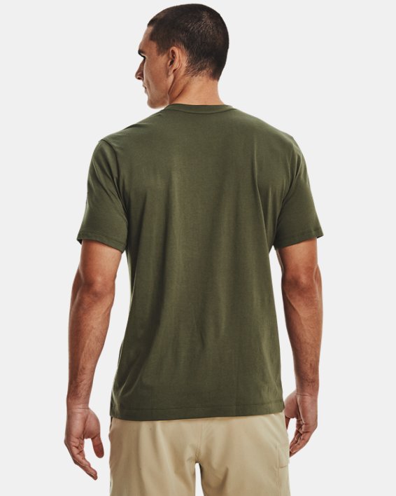 Men's UA Outdoor Pocket T-Shirt in Green image number 1